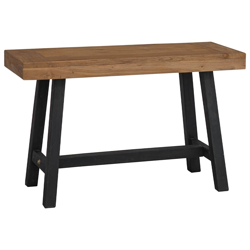 Bank 80 cm Massivholz Teak