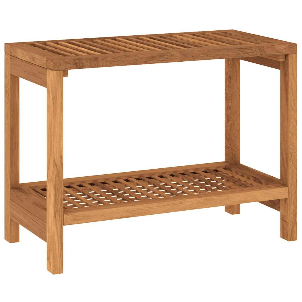 Badezimmer-Beistelltisch 60x30x45 cm Massivholz Teak