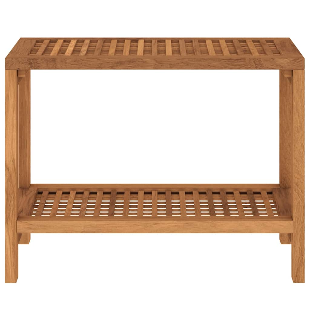 Badezimmer-Beistelltisch 60x30x45 cm Massivholz Teak