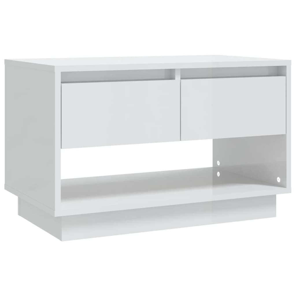 TV-Schrank Hochglanz-Weiß 70x41x44 cm Holzwerkstoff