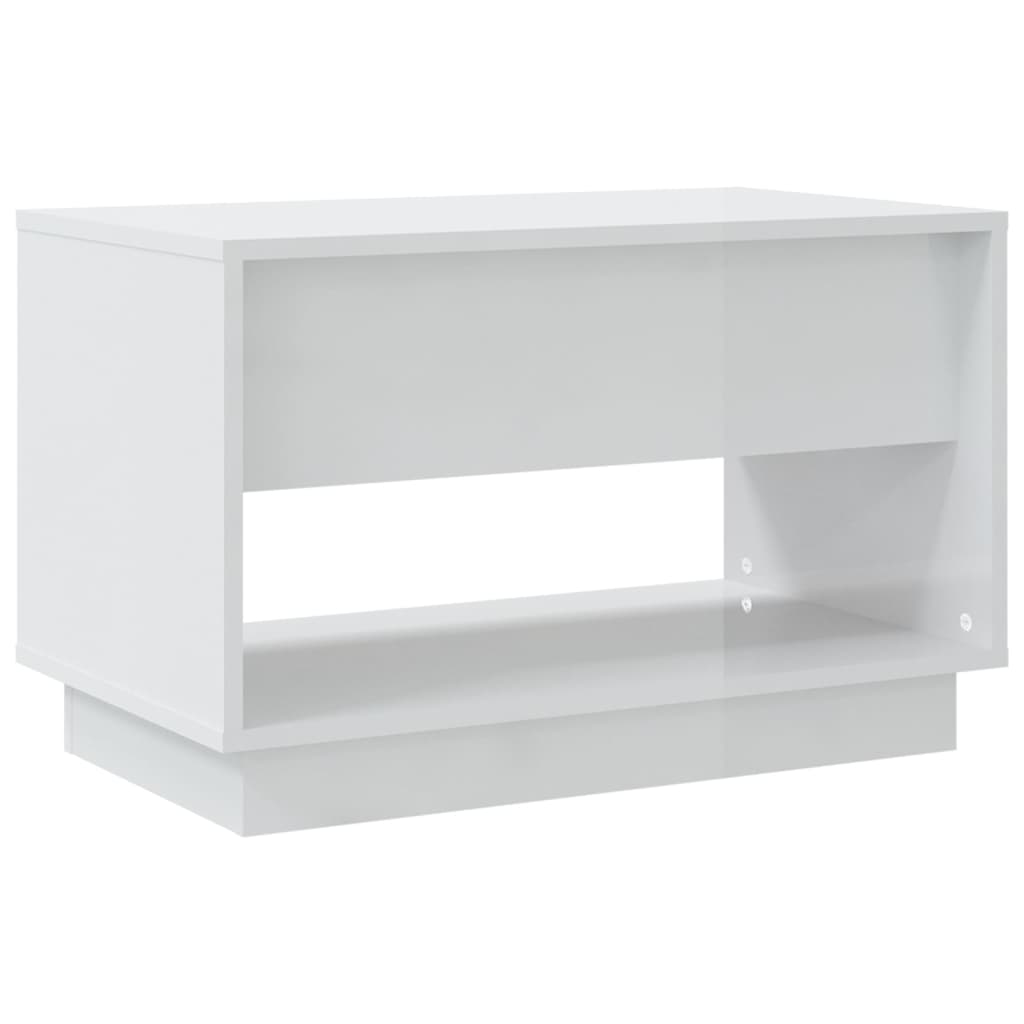 TV-Schrank Hochglanz-Weiß 70x41x44 cm Holzwerkstoff
