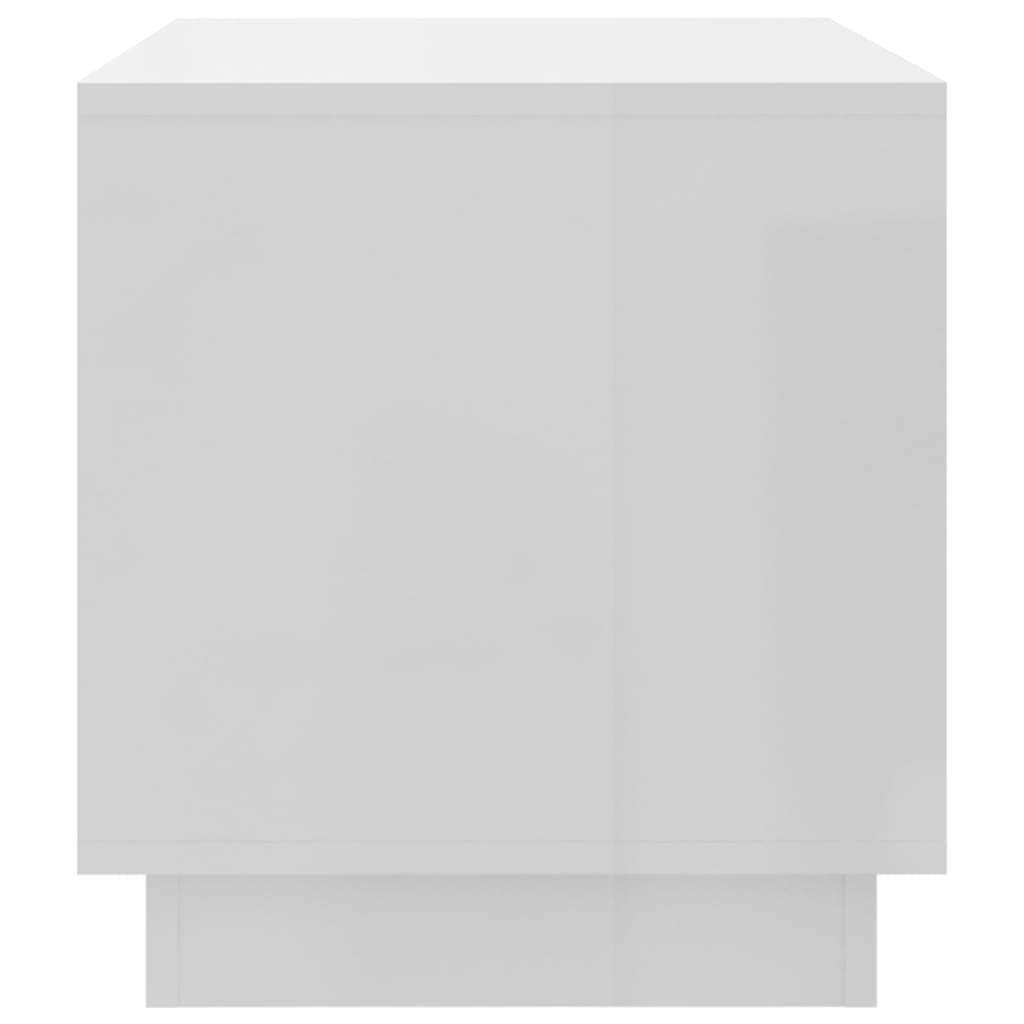 TV-Schrank Hochglanz-Weiß 70x41x44 cm Holzwerkstoff
