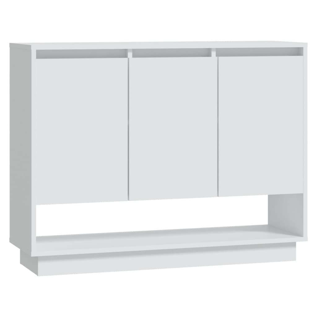 Sideboard Weiß 97x31x75 cm Holzwerkstoff