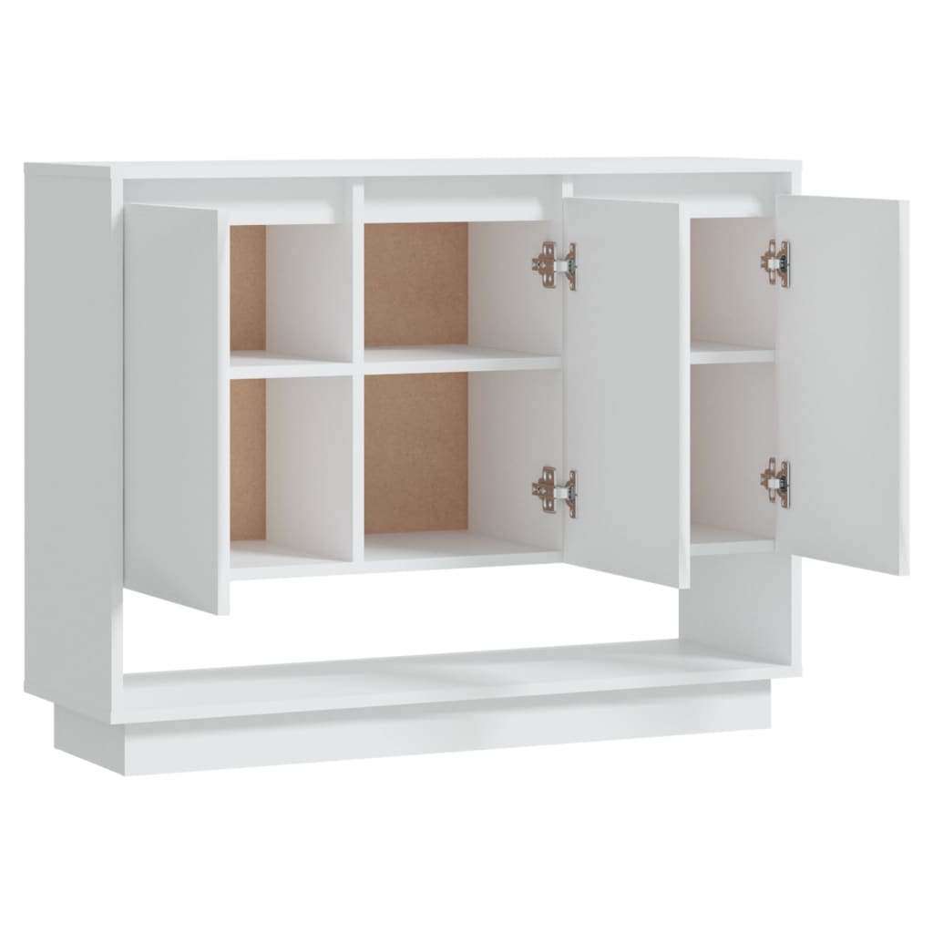 Sideboard Weiß 97x31x75 cm Holzwerkstoff