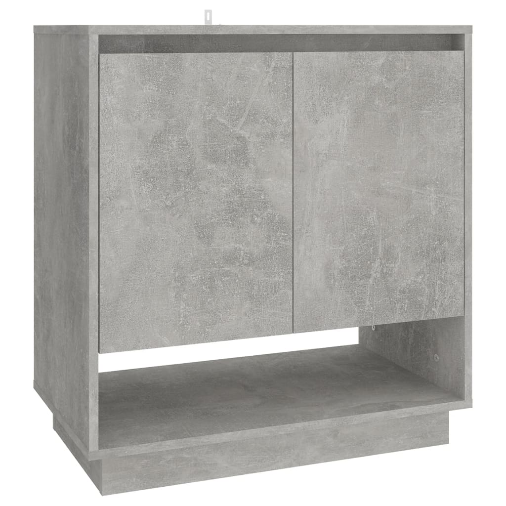 Sideboard Betongrau 70x41x75 cm Holzwerkstoff