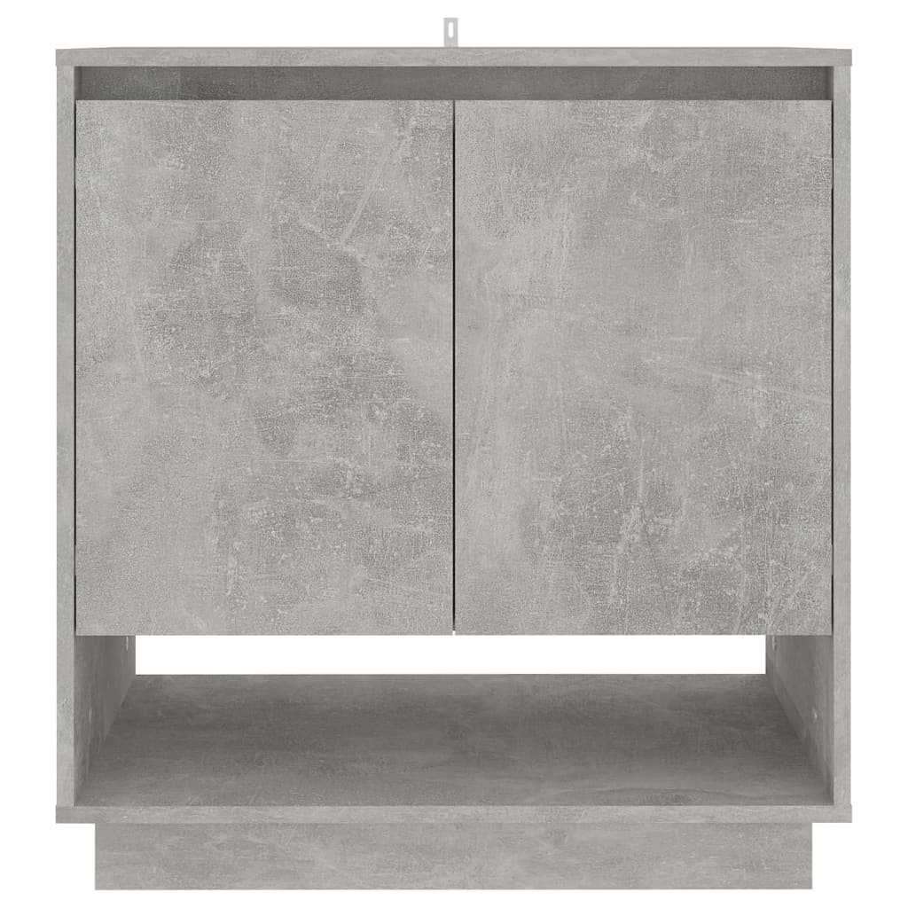 Sideboard Betongrau 70x41x75 cm Holzwerkstoff