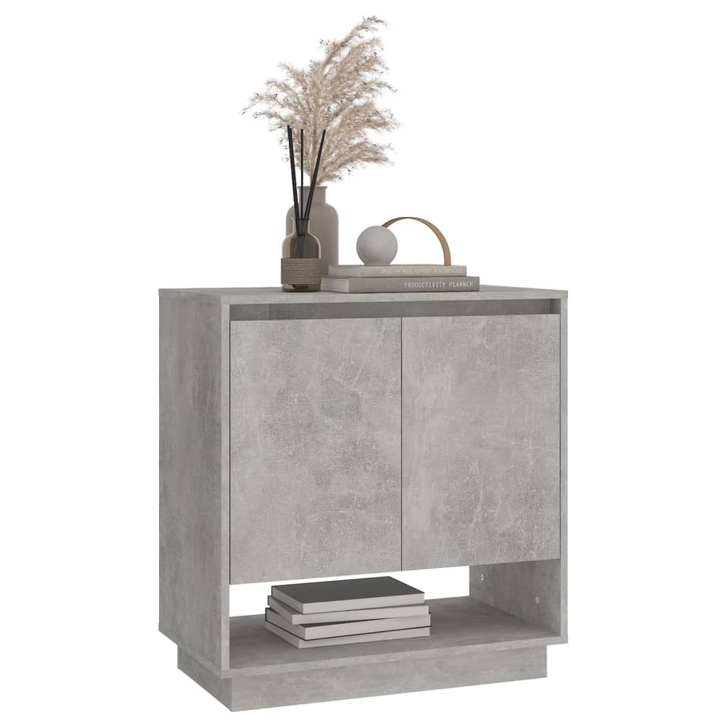 Sideboard Betongrau 70x41x75 cm Holzwerkstoff