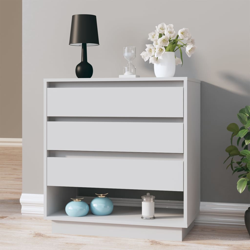 Sideboard Weiß 70x41x75 cm Holzwerkstoff