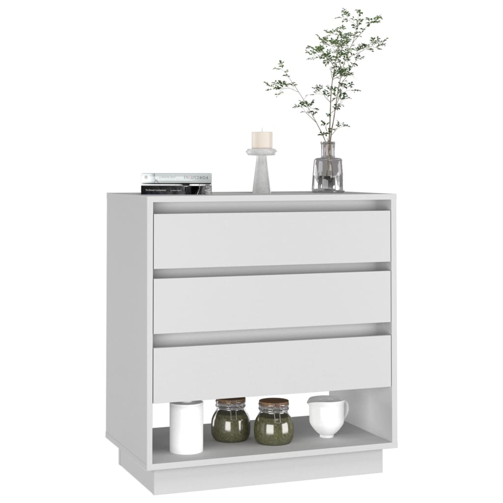 Sideboard Weiß 70x41x75 cm Holzwerkstoff