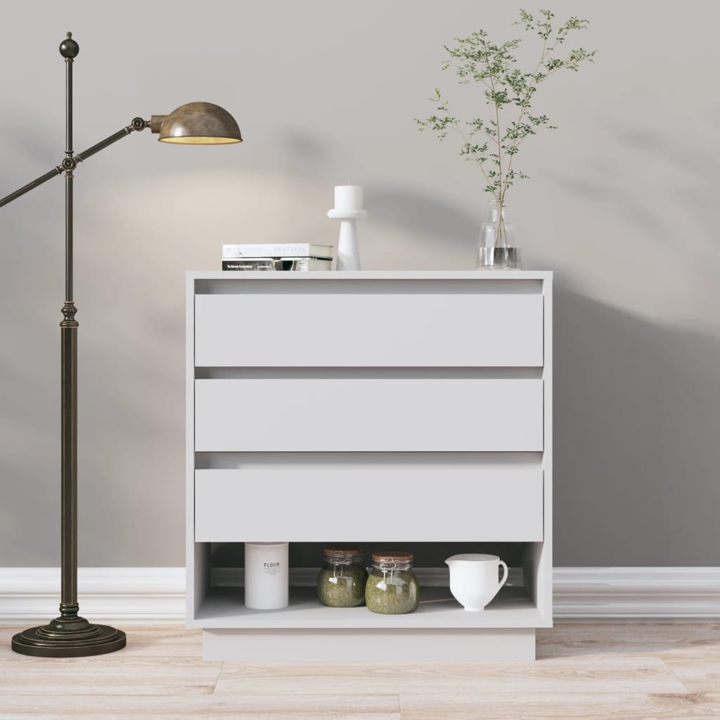 Sideboard Weiß 70x41x75 cm Holzwerkstoff
