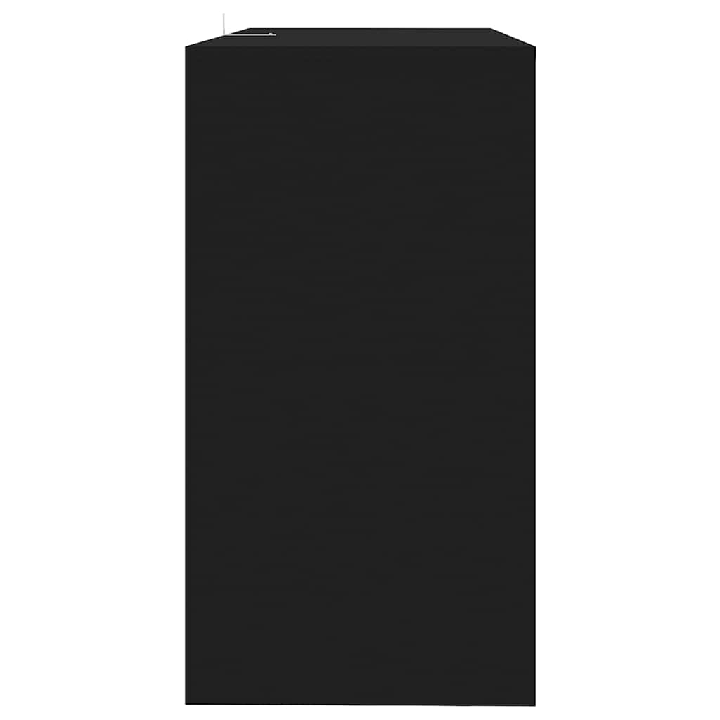 Konsolentisch Schwarz 89x41x76,5 cm Holzwerkstoff