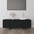 TV-Schrank Schwarz 120x30x40,5 cm Holzwerkstoff