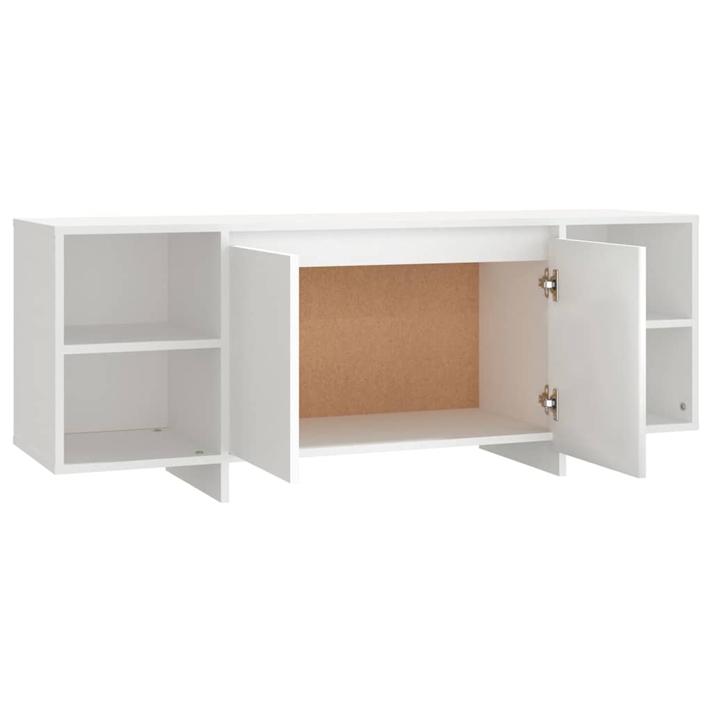 TV-Schrank Weiß 130x35x50 cm Holzwerkstoff
