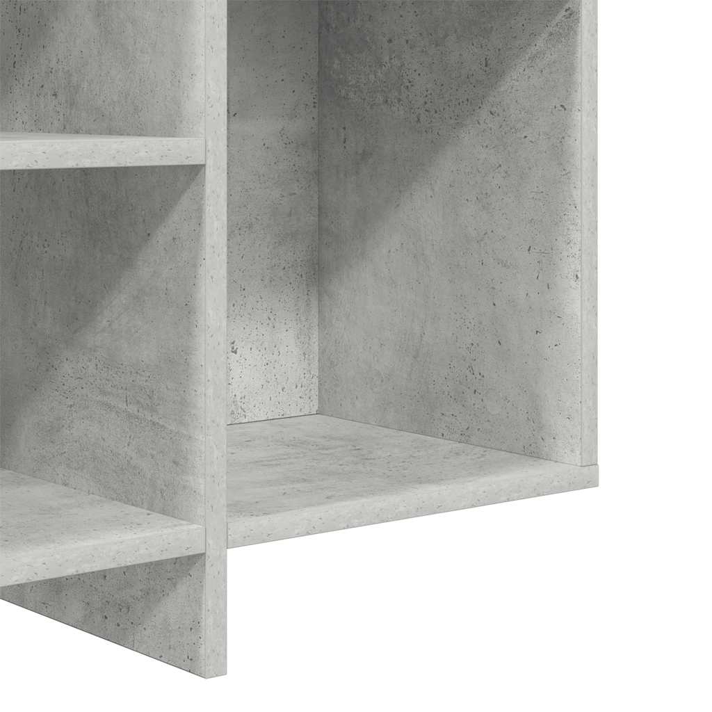 Sideboard Betongrau 120x30x75 cm Holzwerkstoff