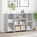 Sideboard Betongrau 120x30x75 cm Holzwerkstoff
