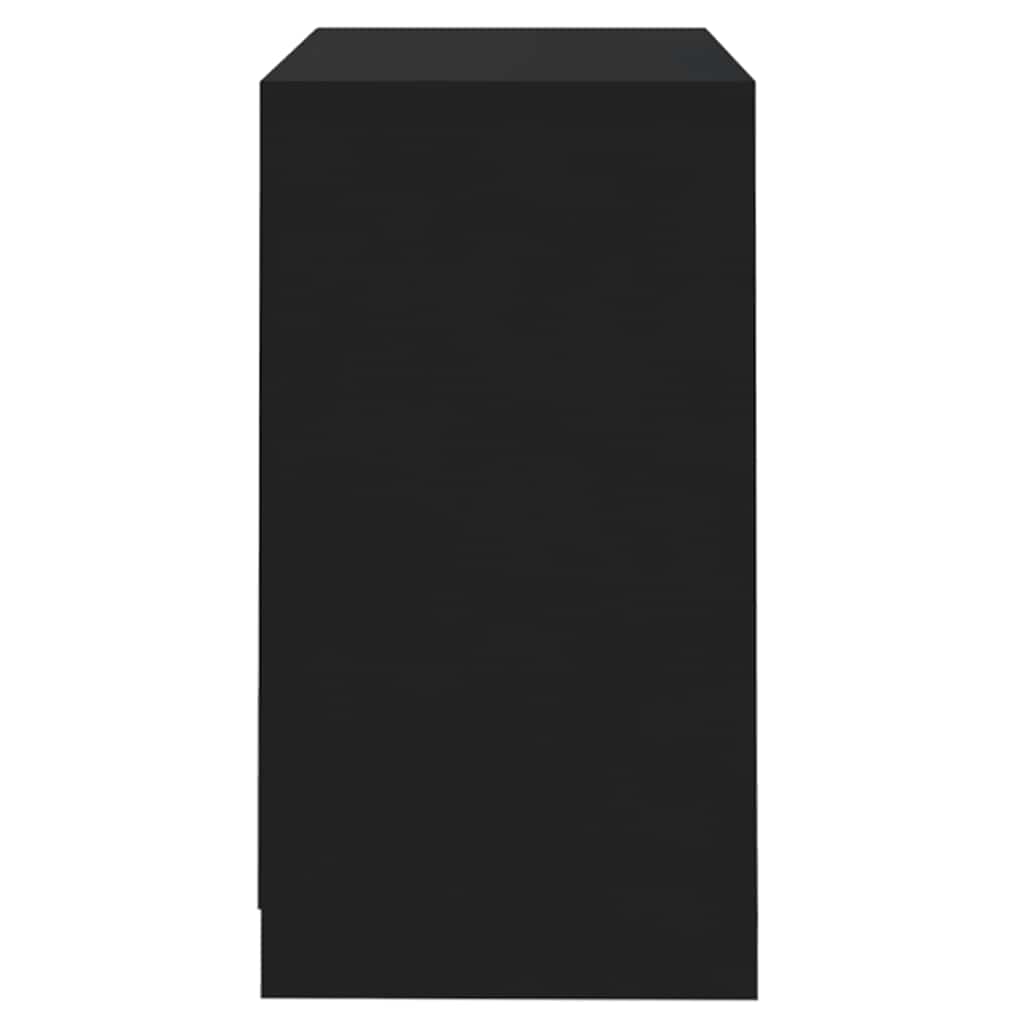 Sideboard Schwarz 70x41x75 cm Holzwerkstoff