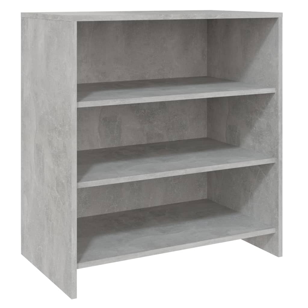 Sideboard Betongrau 70x40,5x75 cm Holzwerkstoff