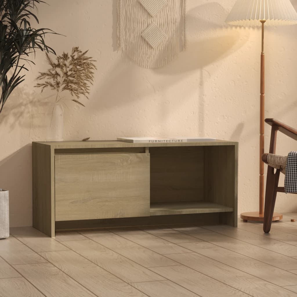 TV-Schrank Sonoma-Eiche 90x35x40 cm Holzwerkstoff