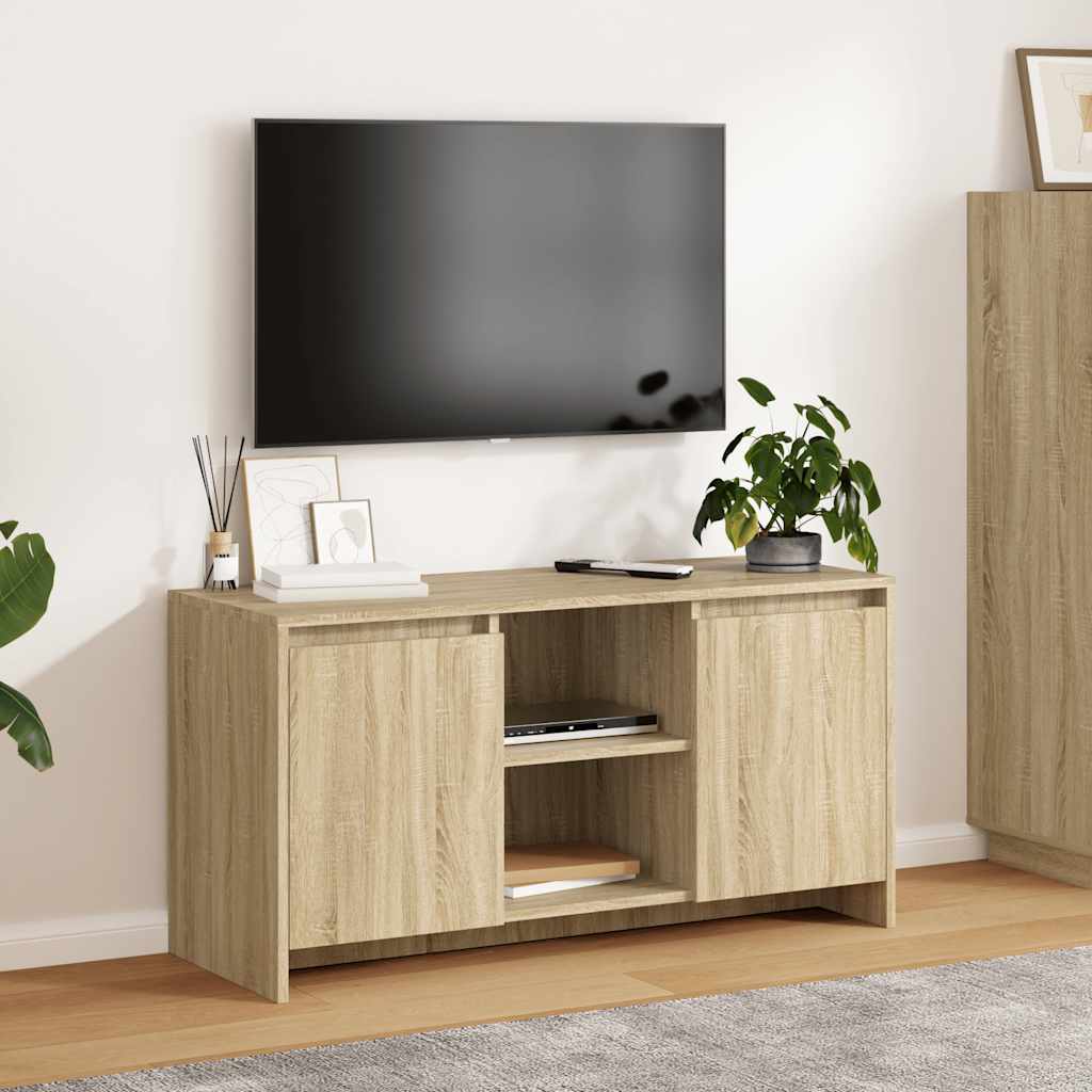 TV-Schrank Sonoma-Eiche 102x37,5x52,5 cm Holzwerkstoff