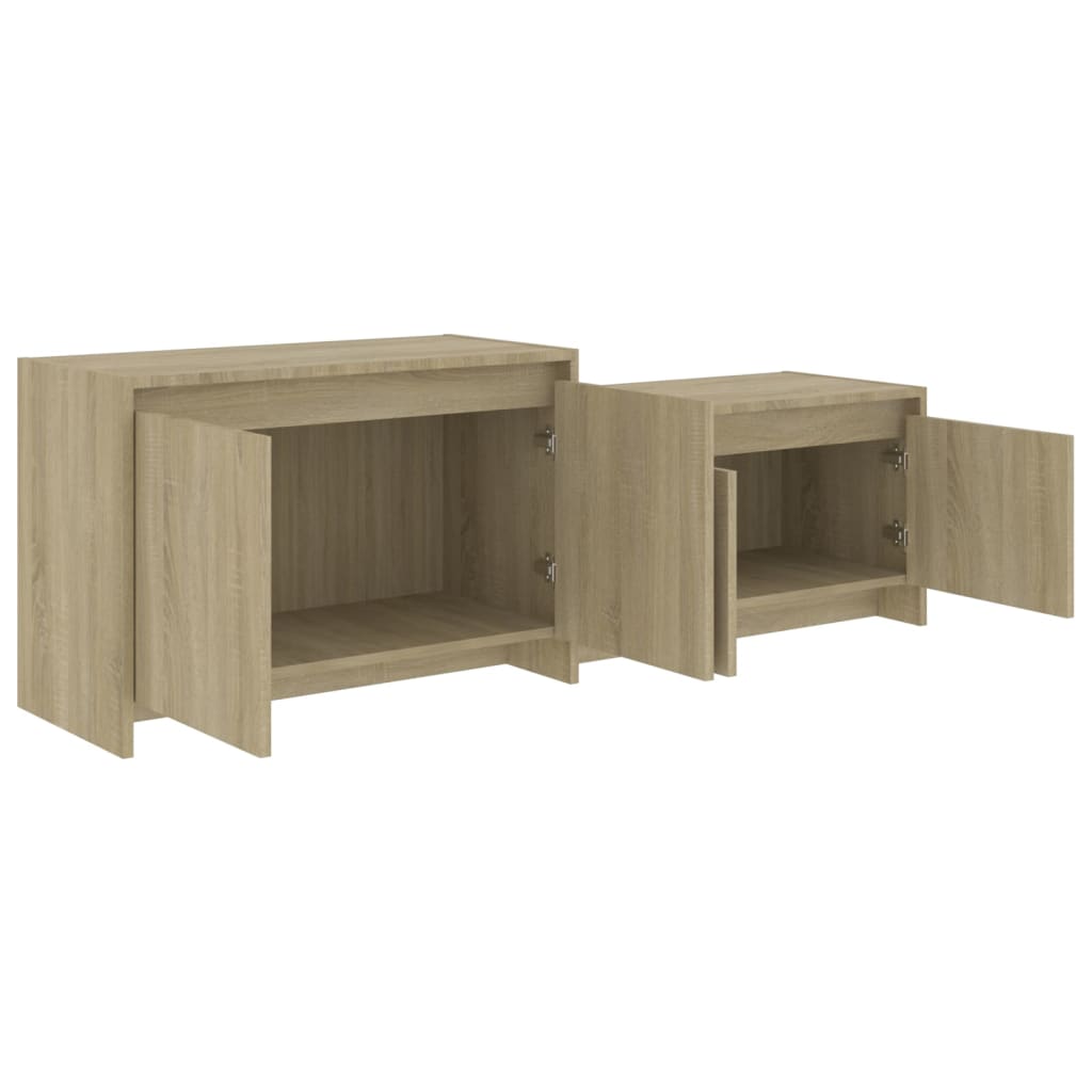 TV-Schrank Sonoma-Eiche 146,5x35x50 cm Holzwerkstoff