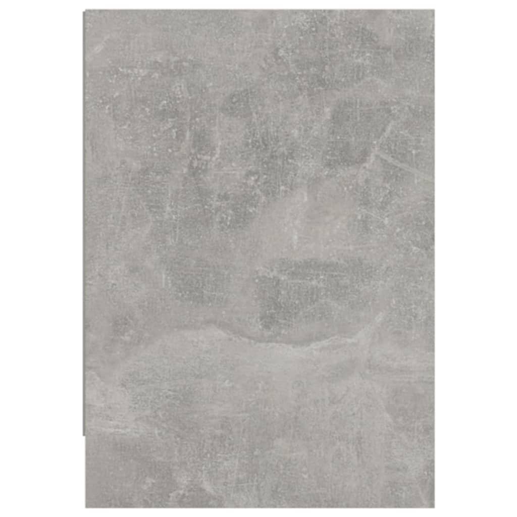 TV-Schrank Betongrau 146,5x35x50 cm Holzwerkstoff