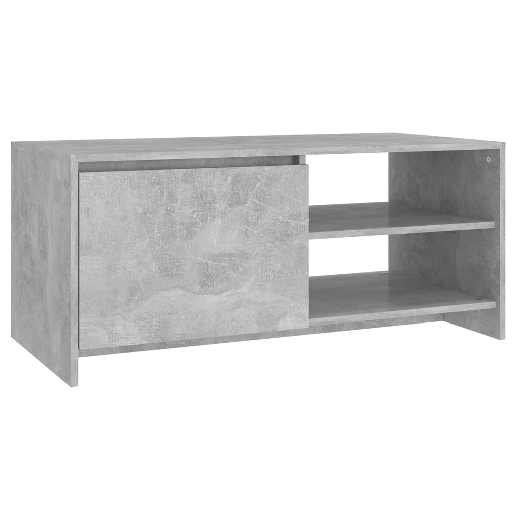 Couchtisch Betongrau 102x50x45 cm Holzwerkstoff