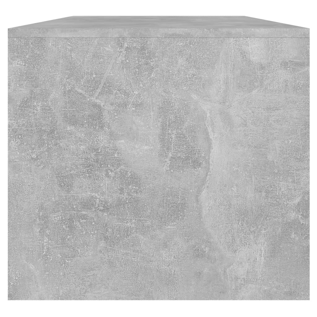 Couchtisch Betongrau 102x50x45 cm Holzwerkstoff