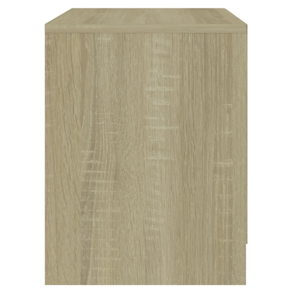 Nachttische 2 Stk. Sonoma-Eiche 45x34,5x44,5 cm Holzwerkstoff