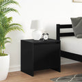 Nachttische 2 Stk. Schwarz 45x34x44,5 cm Holzwerkstoff
