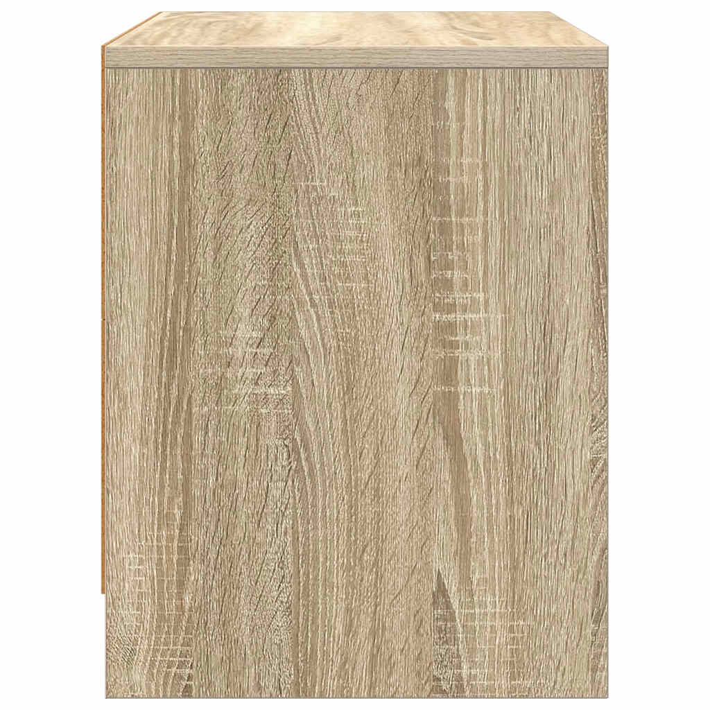 Nachttische 2 Stk. Sonoma-Eiche 45x34x44,5 cm Holzwerkstoff