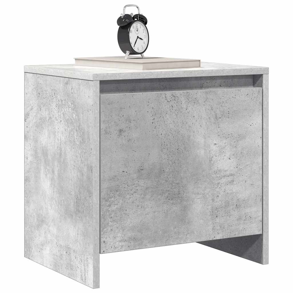 Nachttisch Betongrau 45x34x44,5 cm Holzwerkstoff