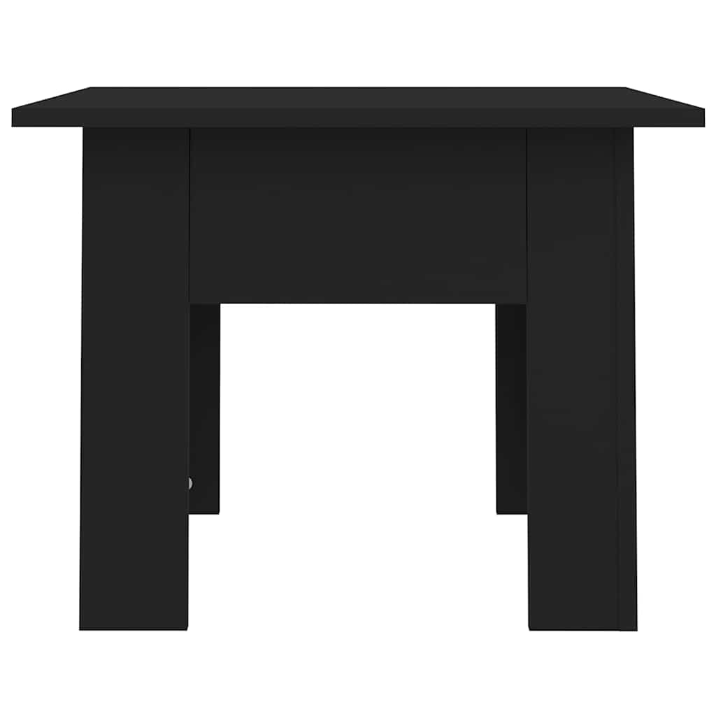 Couchtisch Schwarz 55x55x42 cm Holzwerkstoff
