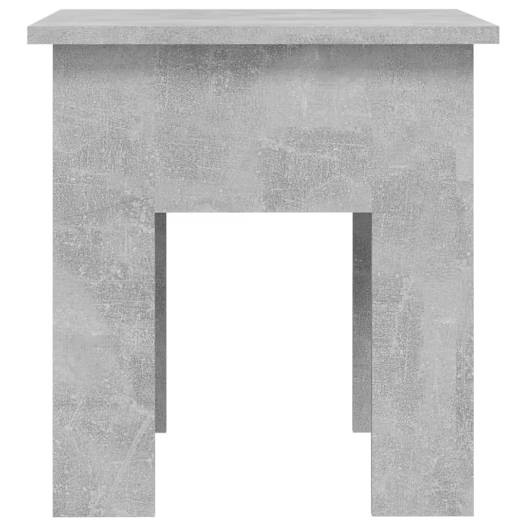 Couchtisch Betongrau 40x40x42 cm Holzwerkstoff