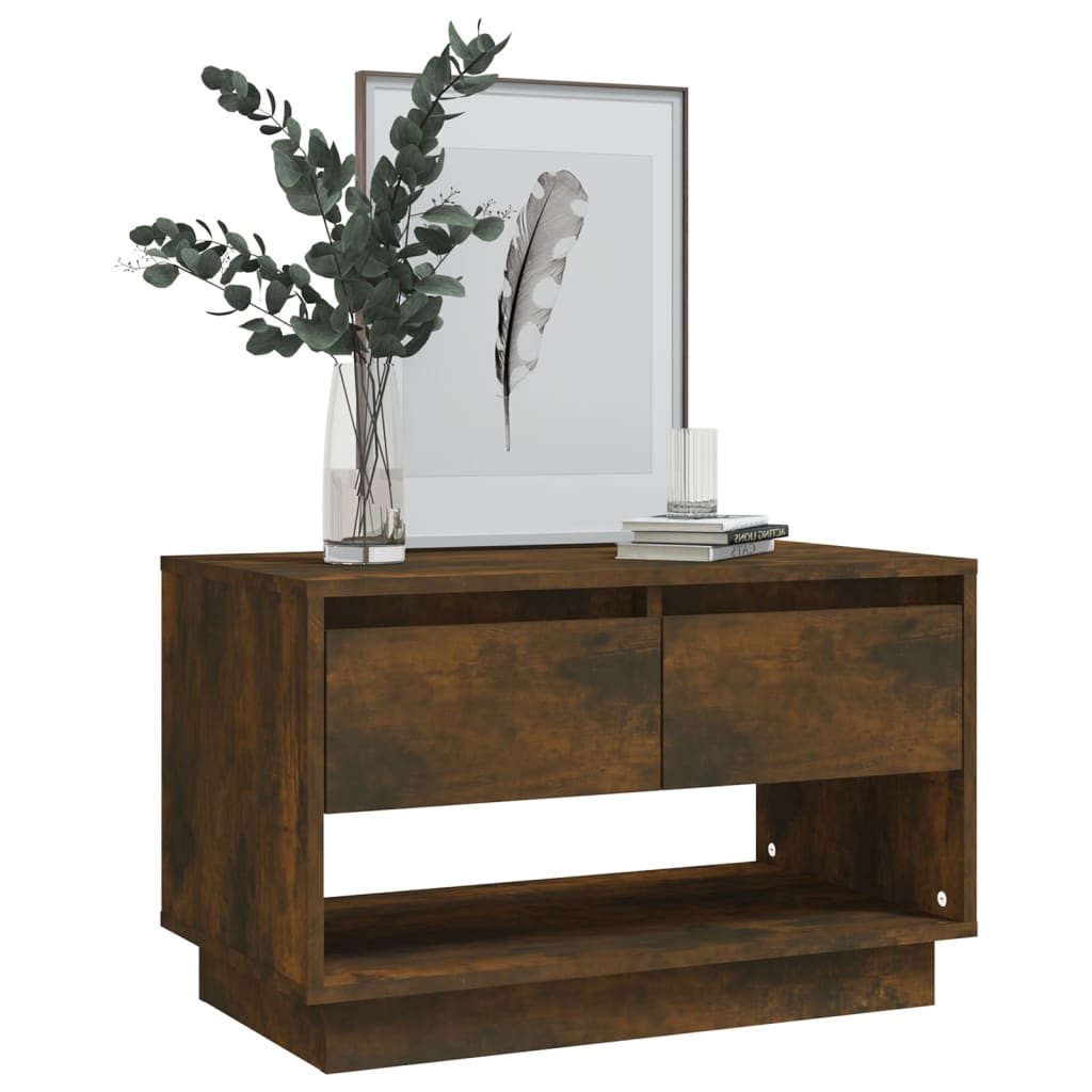 TV-Schrank Räuchereiche 70x41x44 cm Holzwerkstoff