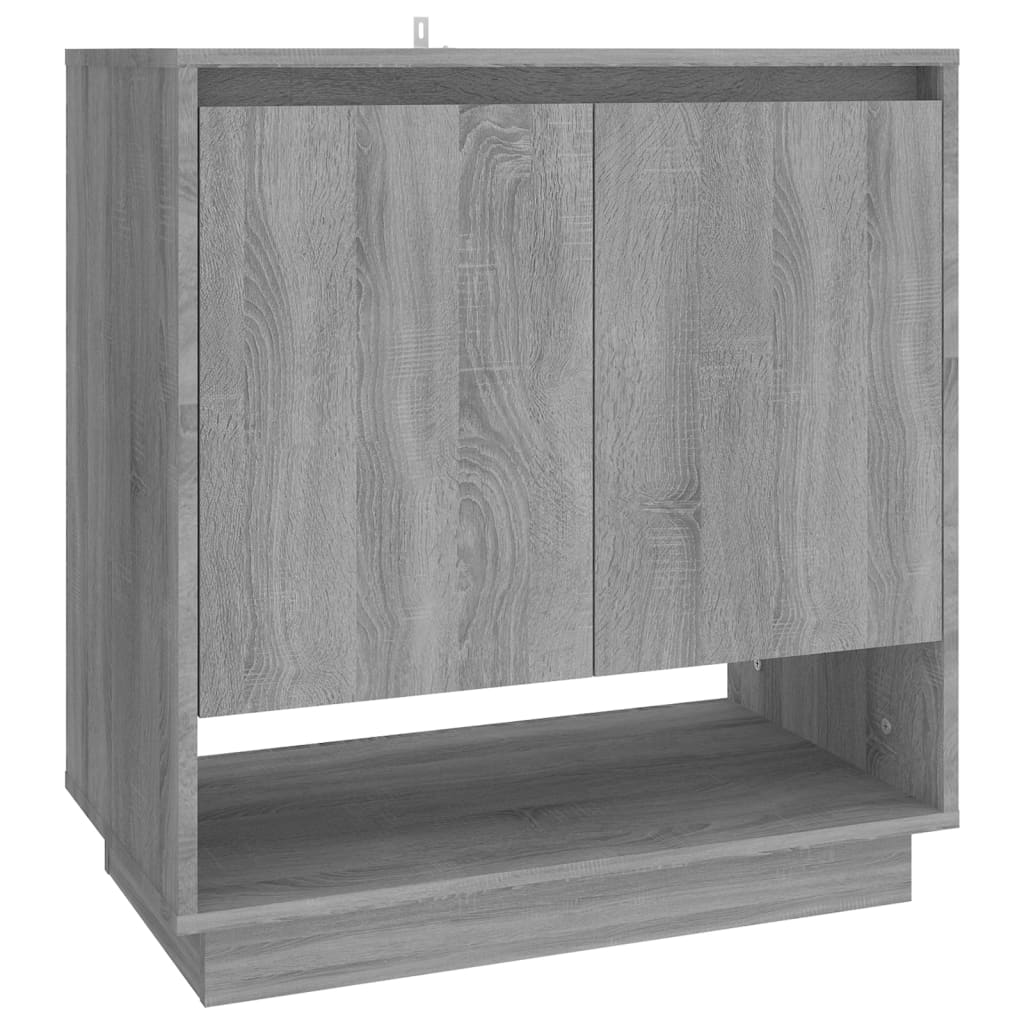 Sideboard Grau Sonoma 70x41x75 cm Holzwerkstoff