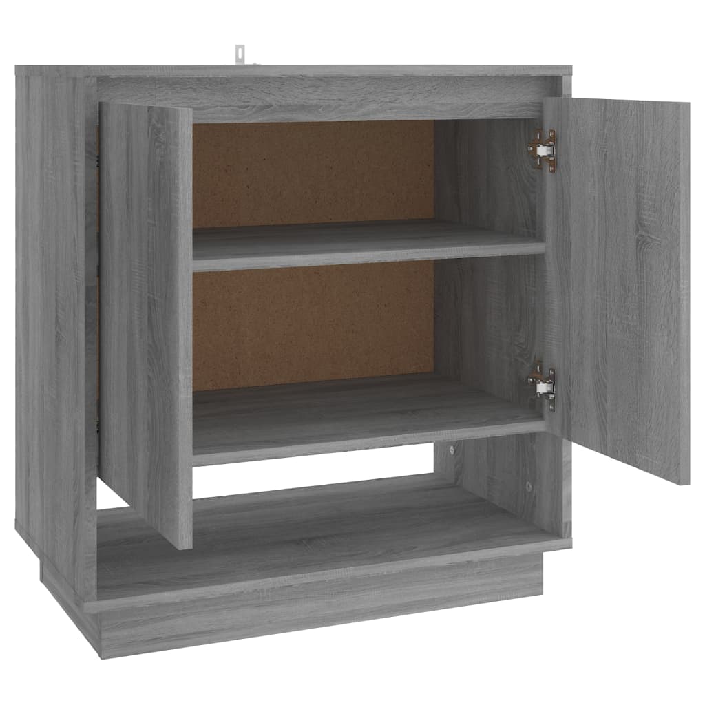 Sideboard Grau Sonoma 70x41x75 cm Holzwerkstoff