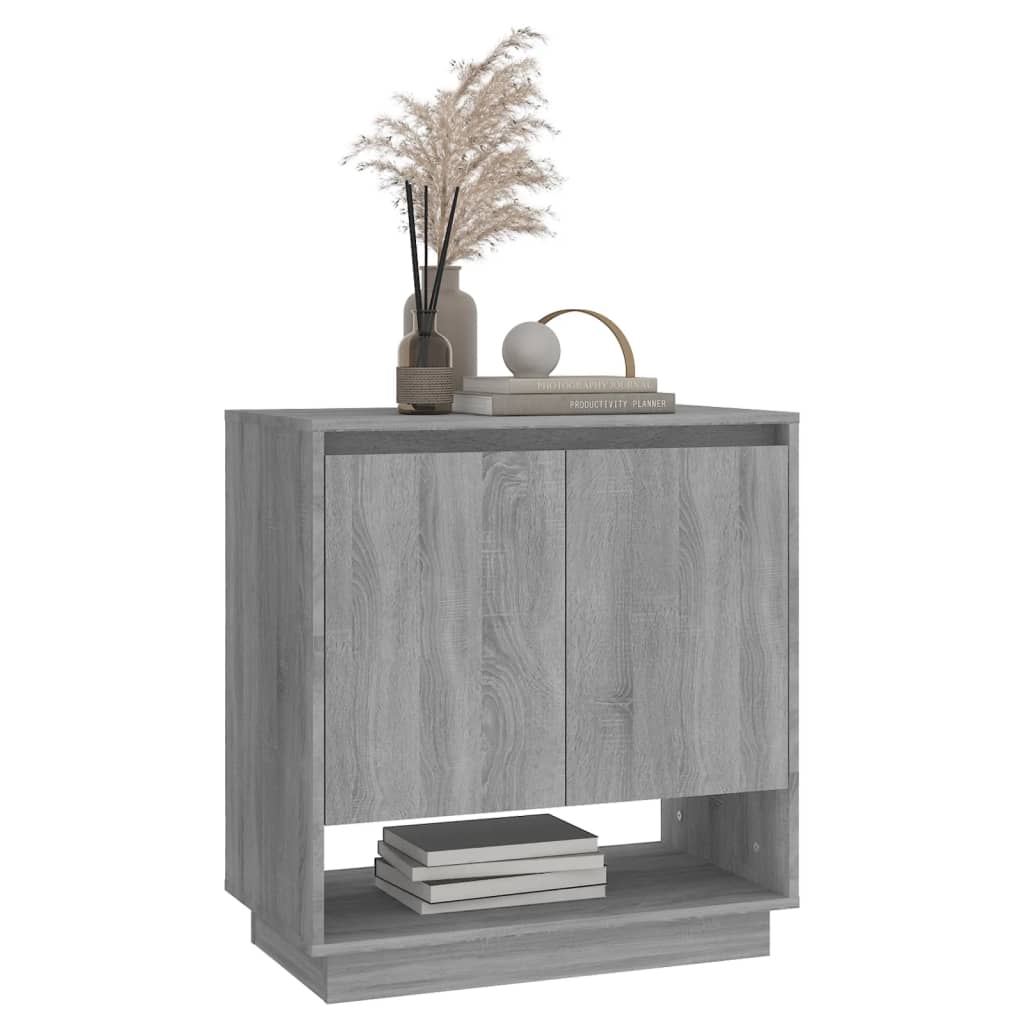 Sideboard Grau Sonoma 70x41x75 cm Holzwerkstoff