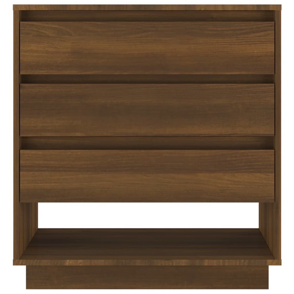 Sideboard Braun Eichen-Optik 70x41x75 cm Holzwerkstoff