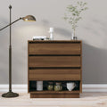 Sideboard Braun Eichen-Optik 70x41x75 cm Holzwerkstoff