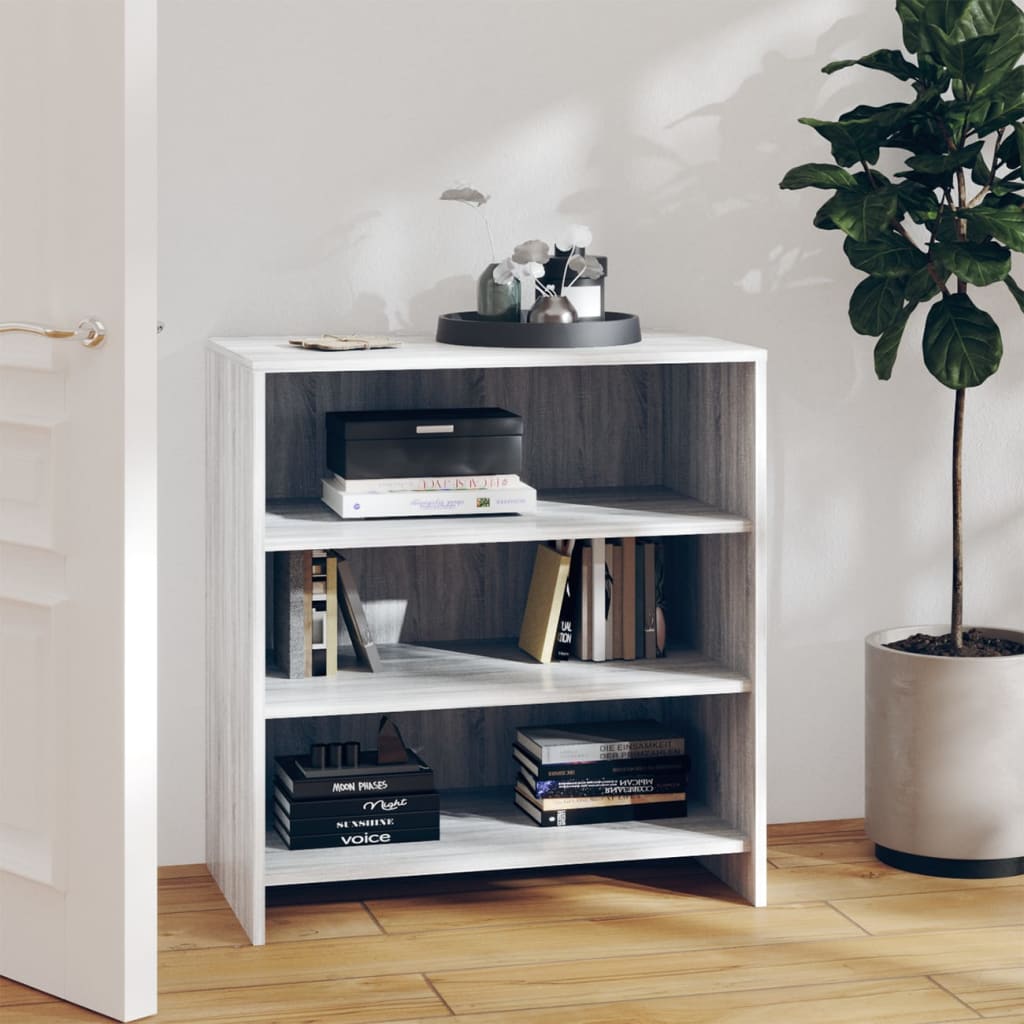 Sideboard Grau Sonoma 70x40,5x75 cm Holzwerkstoff