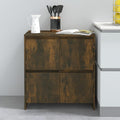 Sideboard Räuchereiche 70x41x75 cm Holzwerkstoff
