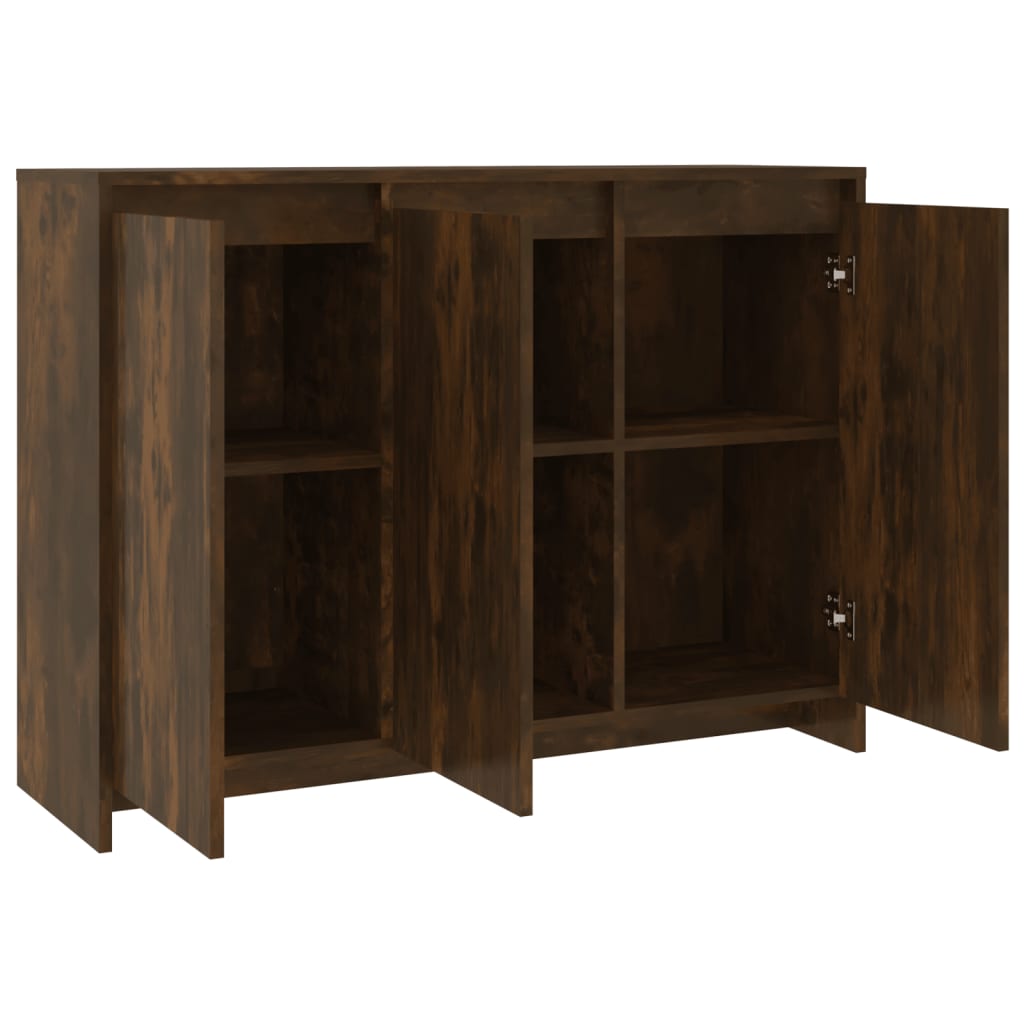 Sideboard Räuchereiche 102x33x75 cm Holzwerkstoff