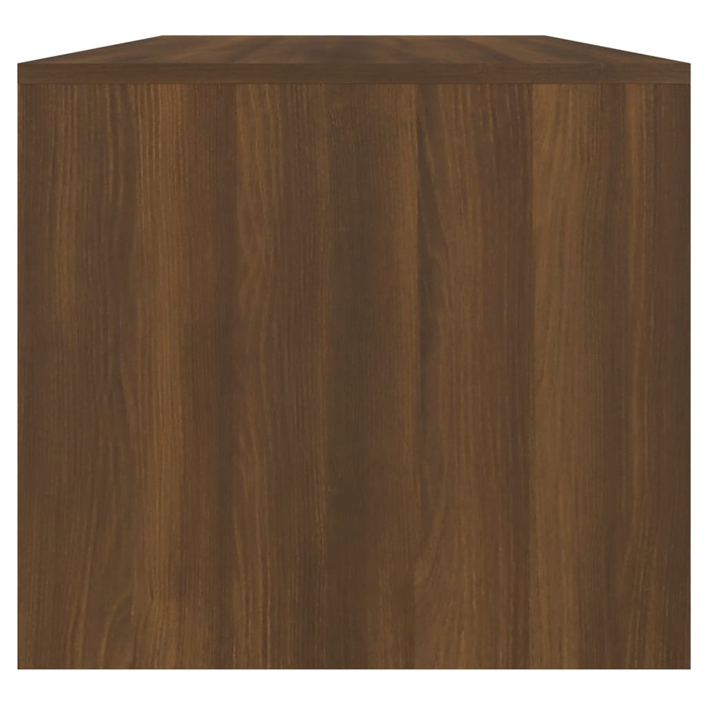 Couchtisch Braun Eichen-Optik 102x50x45 cm Holzwerkstoff