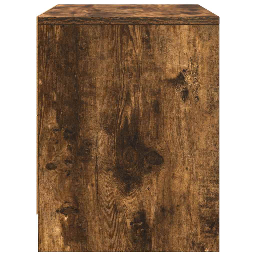 Nachttisch Räuchereiche 45x34x44,5 cm Holzwerkstoff