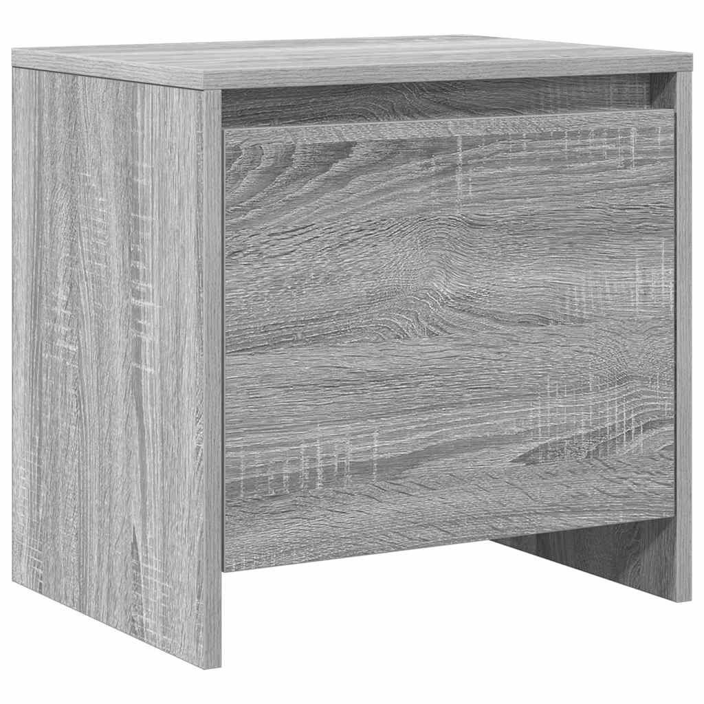 Nachttisch Grau Sonoma 45x34x44,5 cm Holzwerkstoff