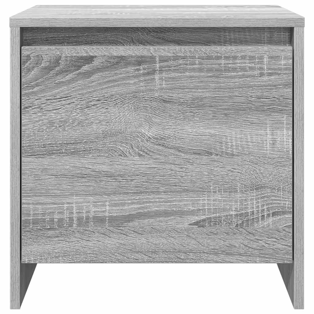 Nachttisch Grau Sonoma 45x34x44,5 cm Holzwerkstoff
