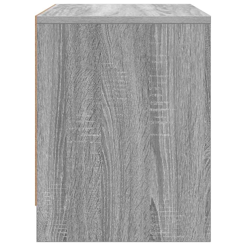 Nachttisch Grau Sonoma 45x34x44,5 cm Holzwerkstoff