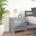 Nachttisch Grau Sonoma 45x34x44,5 cm Holzwerkstoff