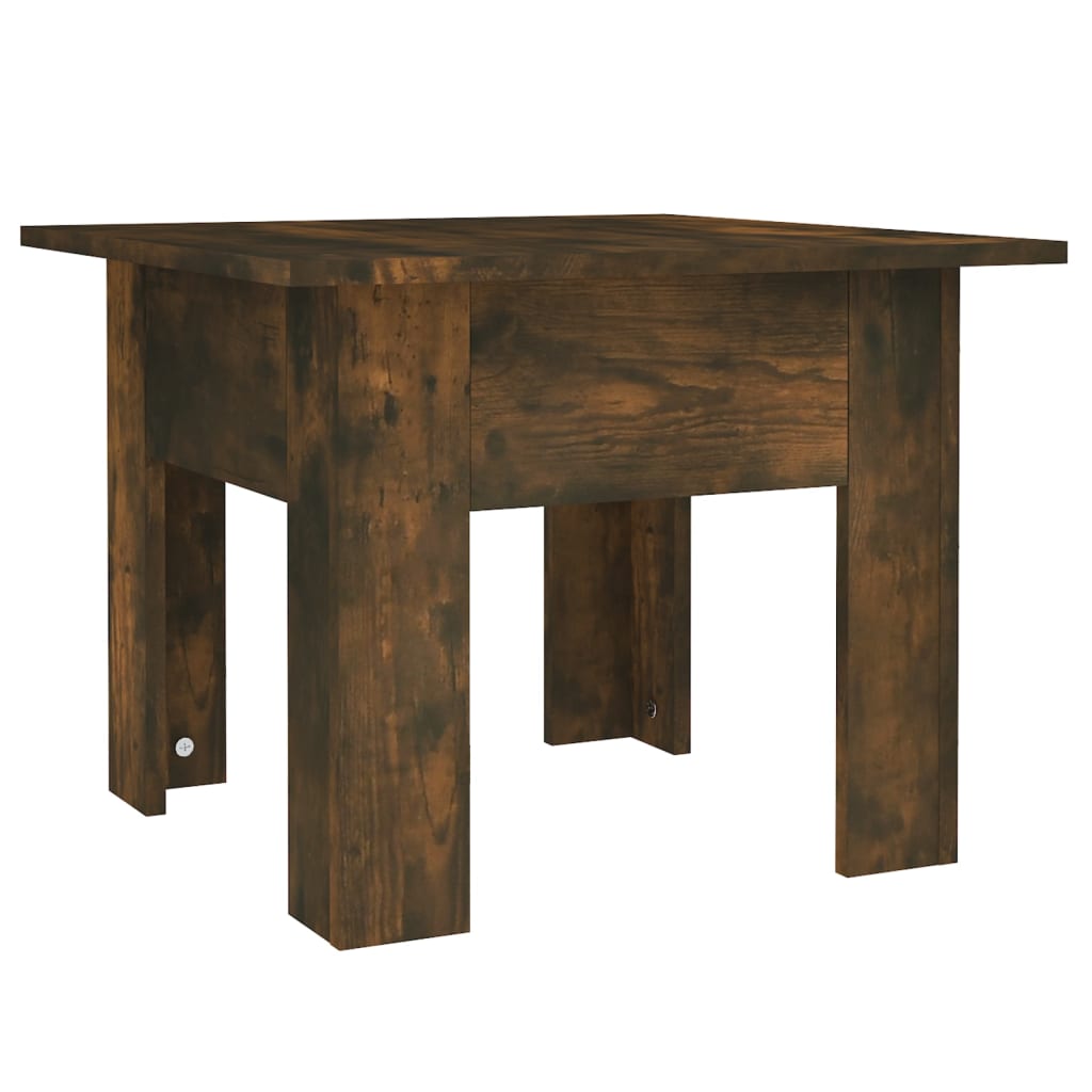 Couchtisch Räuchereiche 55x55x42 cm Holzwerkstoff