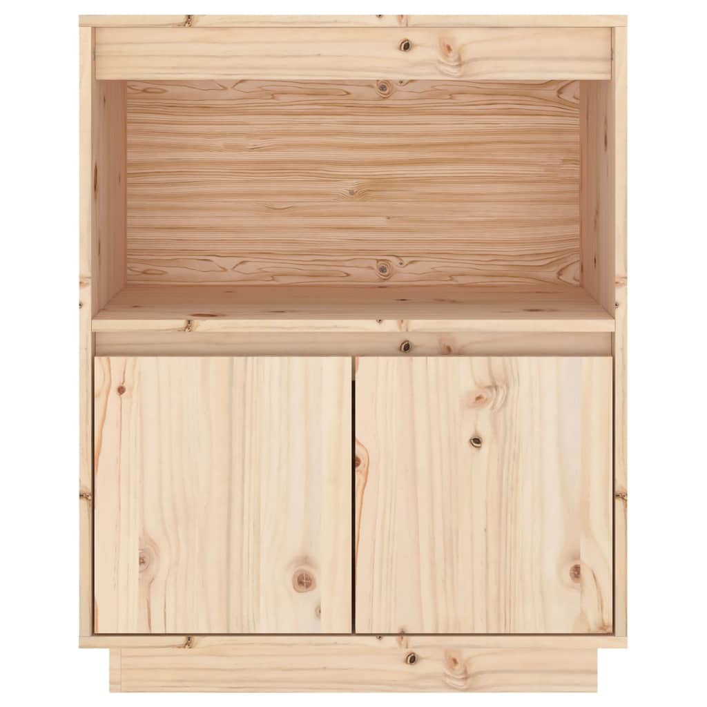 Sideboard 60x34x75 cm Massivholz Kiefer